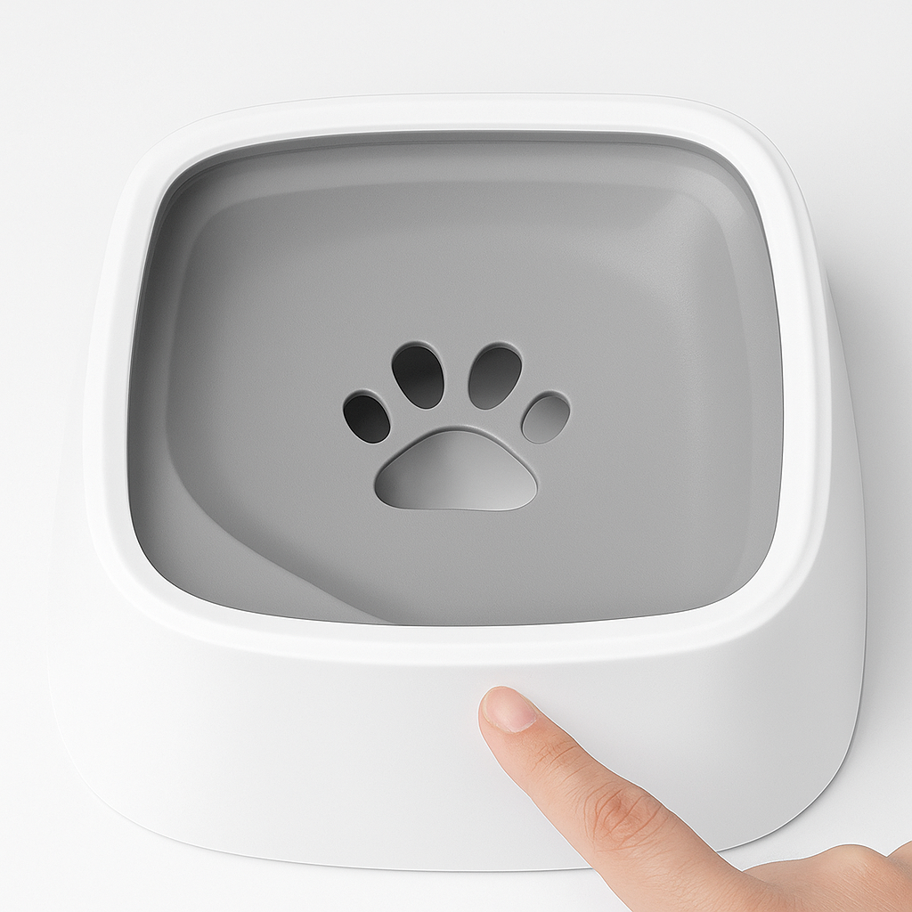 The Zero Slip and Splash Dog Bowl™
